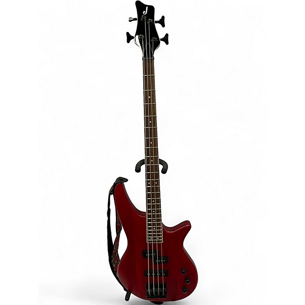 Used Jackson J Series Spectra Red Electric Bass Guitar