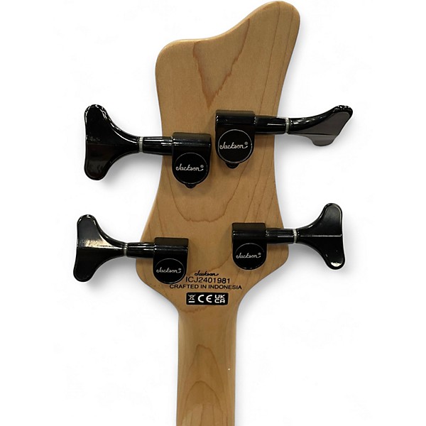 Used Jackson J Series Spectra Red Electric Bass Guitar