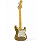 Used Fender 60th Anniversary Stratocaster Gold Solid Body Electric Guitar thumbnail