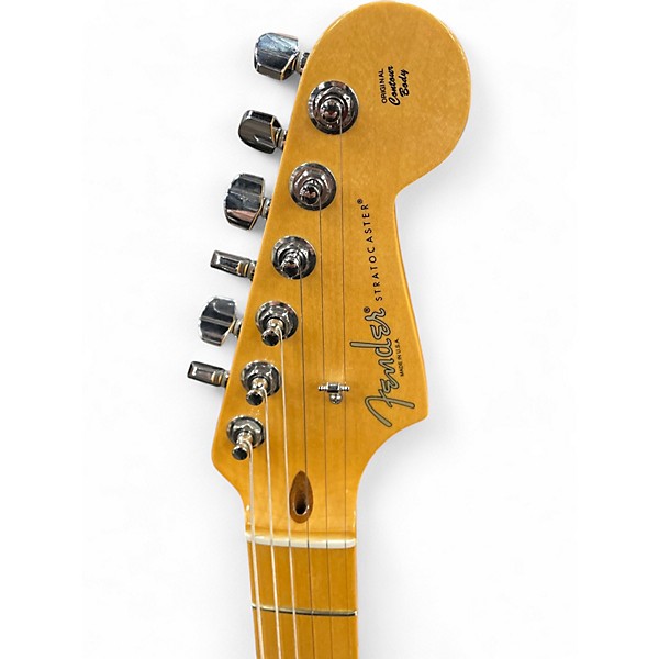 Used Fender 60th Anniversary Stratocaster Gold Solid Body Electric Guitar