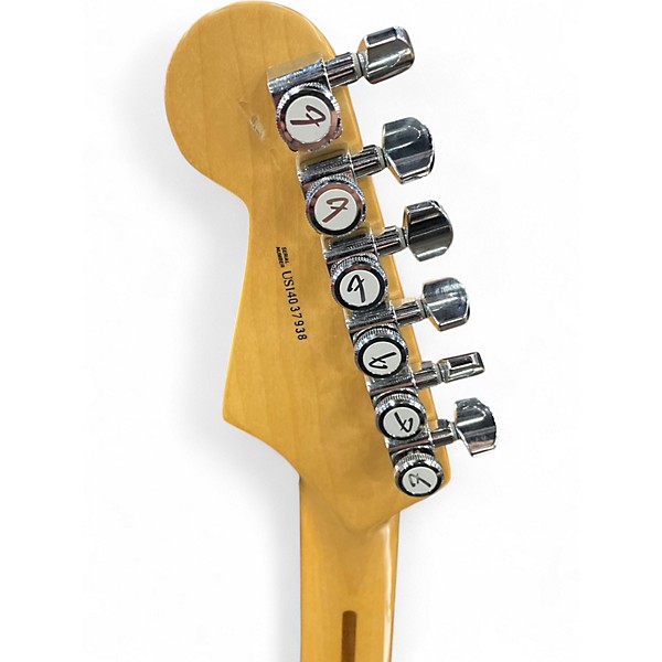 Used Fender 60th Anniversary Stratocaster Gold Solid Body Electric Guitar