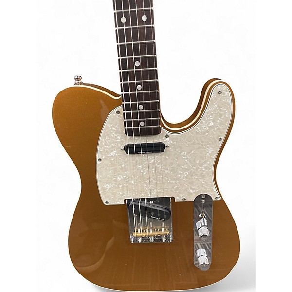 Used Fender 60 CUSTOM TELE JV Aztec Gold Solid Body Electric Guitar