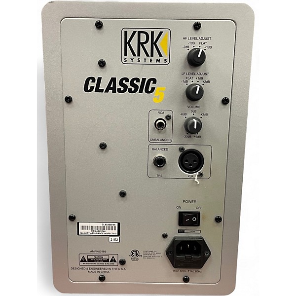 Used KRK CLASSIC 5 GEN 3 Powered Monitor