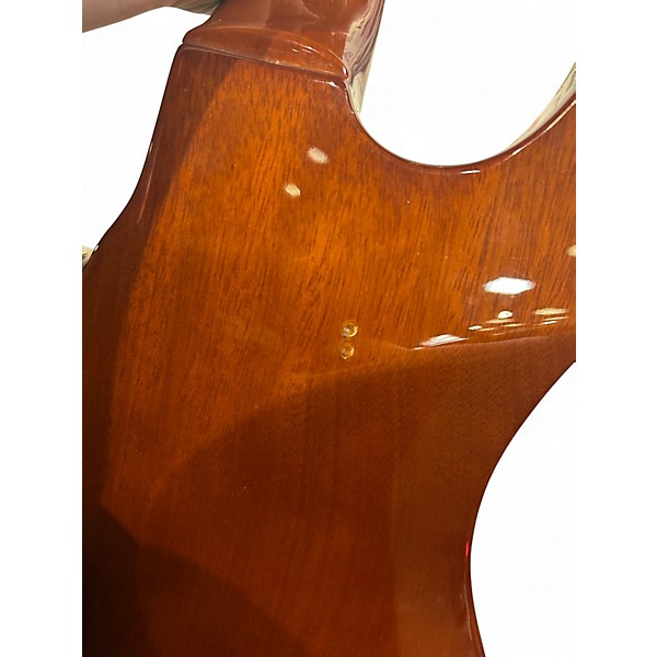 Used ESP H1000 Amber Cherry Sunburst Solid Body Electric Guitar