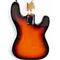 Used Sawtooth P-Bass Lefty 3 Tone Sunburst Electric Bass Guitar