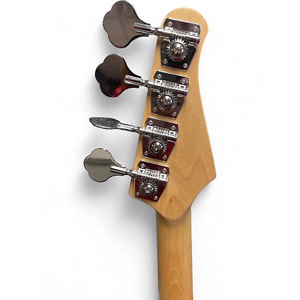 Used Sawtooth P-Bass Lefty 3 Tone Sunburst Electric Bass Guitar