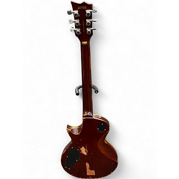 Used ESP LTD EC256FM RELIC GOLD Solid Body Electric Guitar