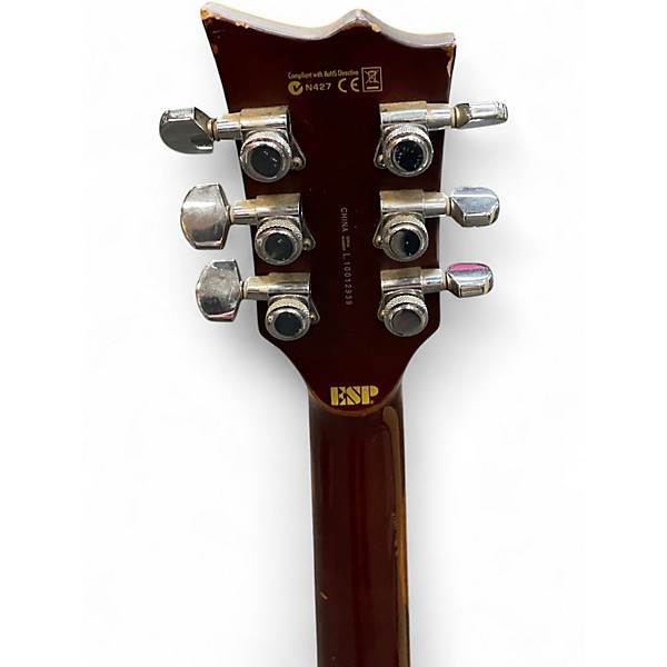 Used ESP LTD EC256FM RELIC GOLD Solid Body Electric Guitar
