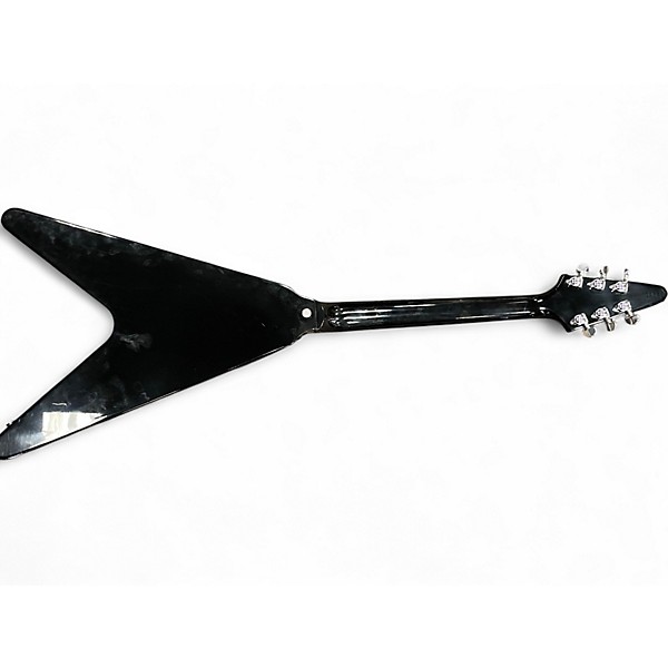Used 2021 Gibson 70s Flying V Mirror Ebony Solid Body Electric Guitar