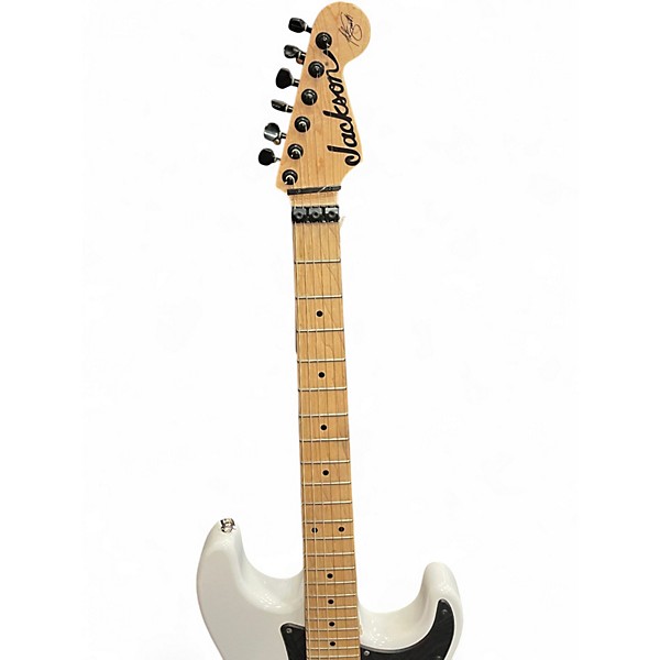 Used Jackson Adrian Smith Signature White Solid Body Electric Guitar