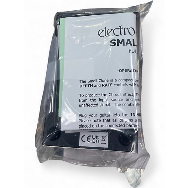 Used Electro-Harmonix Small Clone Analog Chorus Effect Pedal