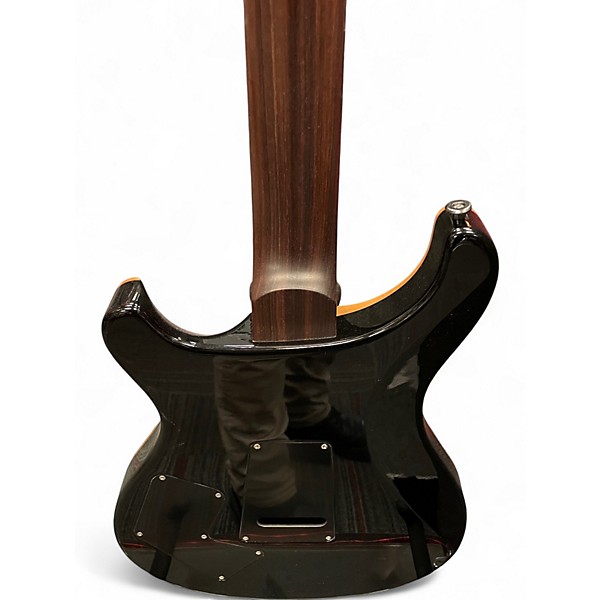 Used PRS MODERN EAGLE V WOOD LIBRARY TIGER EYE Solid Body Electric Guitar