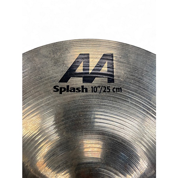 Used SABIAN 10in AA Splash Cymbal