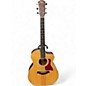 Used Taylor 214CEG Natural Acoustic Electric Guitar thumbnail