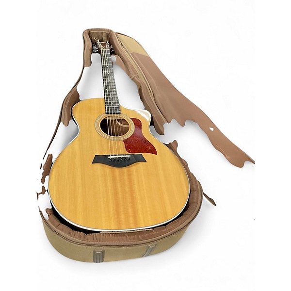 Used Taylor 214CEG Natural Acoustic Electric Guitar