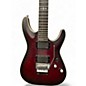 Used Schecter Guitar Research C1 Floyd Rose Platinum Crimson Burst Solid Body Electric Guitar thumbnail