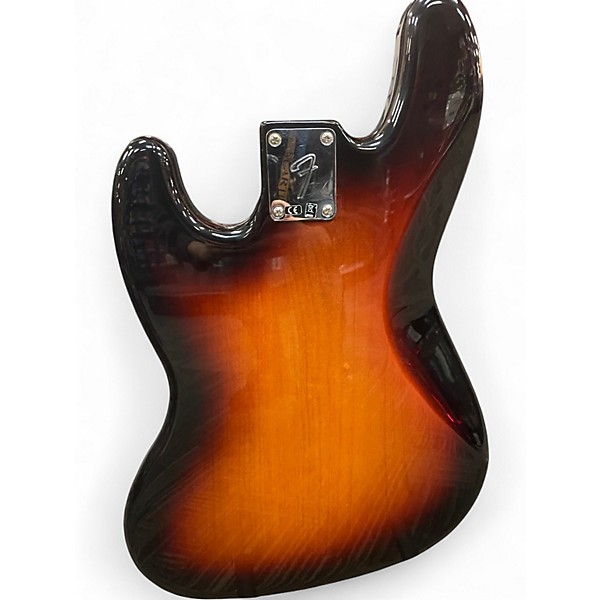 Used Fender PLAYER JAZZ FRETLESS Sunburst Electric Bass Guitar