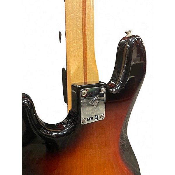 Used Fender PLAYER JAZZ FRETLESS Sunburst Electric Bass Guitar