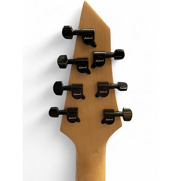 Used Jackson King V JS22-7 Satin Black Solid Body Electric Guitar