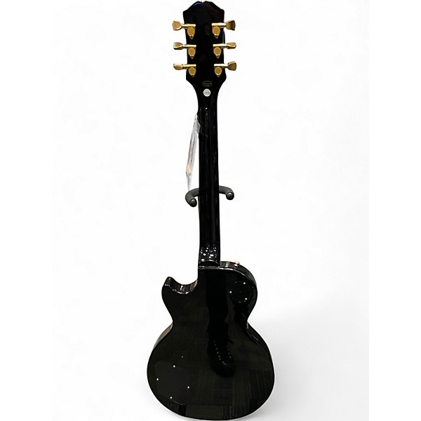 Used Epiphone Les Paul Custom Black Solid Body Electric Guitar