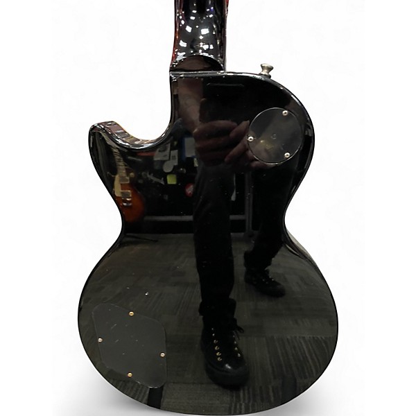 Used Epiphone Les Paul Custom Black Solid Body Electric Guitar