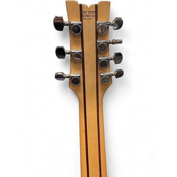 Used Ibanez AX7221 7-String Grey Solid Body Electric Guitar