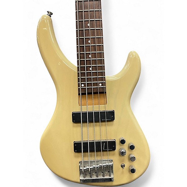 Used Jackson 5-String Bass White Electric Bass Guitar