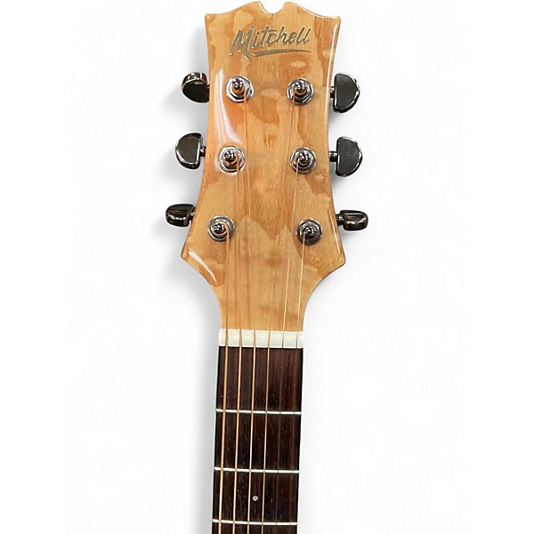 Used Mitchell MX-430AB/N QUILTED MAPLE Acoustic Guitar