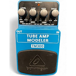 Used Behringer TM300 Tube Amp Modeler Effect Pedal