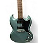 Used Epiphone SG Special P90  Pelham Blue Solid Body Electric Guitar