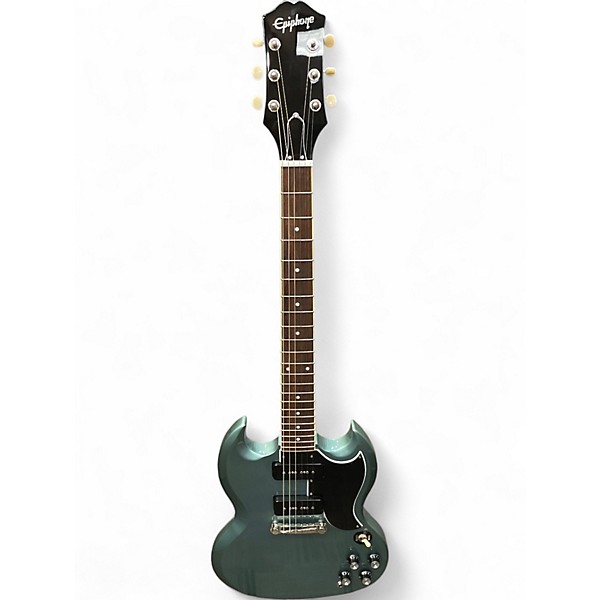 Used Epiphone SG Special P90  Pelham Blue Solid Body Electric Guitar