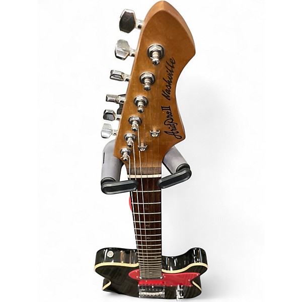 Used Aria Pro II Nashville Black Solid Body Electric Guitar