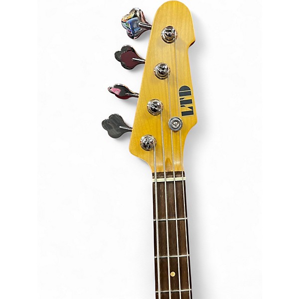 Used ESP LTD Vintage 204 Sunburst Electric Bass Guitar