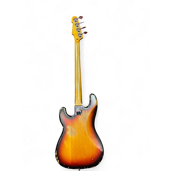 Used ESP LTD Vintage 204 Sunburst Electric Bass Guitar