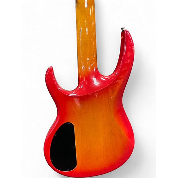 Used Carvin LB75 Cherry Sunburst Electric Bass Guitar