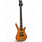 Used 2003 Warwick FNA Jazzman 5 String Amber Electric Bass Guitar