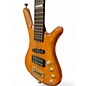 Used 2003 Warwick FNA Jazzman 5 String Amber Electric Bass Guitar
