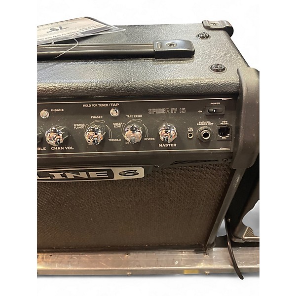 Used Line 6 Spider IV 15W 1X8 Guitar Combo Amp