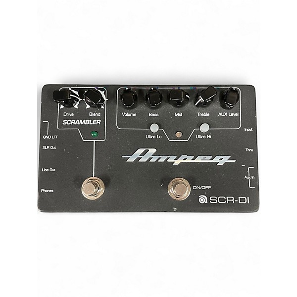 Used Ampeg SCR-DI Bass Effect Pedal