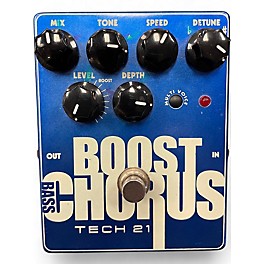 Used Tech 21 CHRB Boost Chorus Bass Bass Effect Pedal