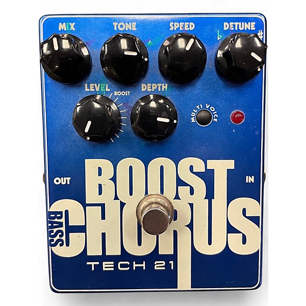 Used Tech 21 CHRB Boost Chorus Bass Bass Effect Pedal
