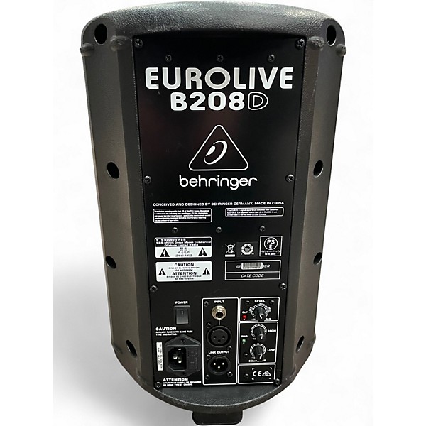 Used Behringer B208D 200W Powered Speaker