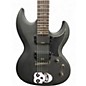 Used Schecter Guitar Research Demon S-II Satin Black Solid Body Electric Guitar