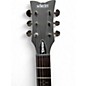 Used Schecter Guitar Research Demon S-II Satin Black Solid Body Electric Guitar