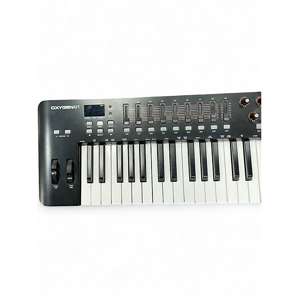 Used M-Audio Oxygen 61 Key MIDI Controller
