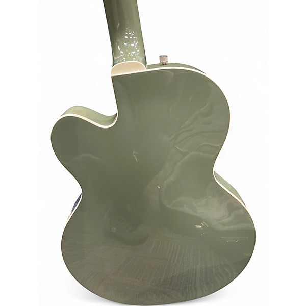 Used Gretsch Guitars G6118T Anniversary Lime Green Hollow Body Electric Guitar