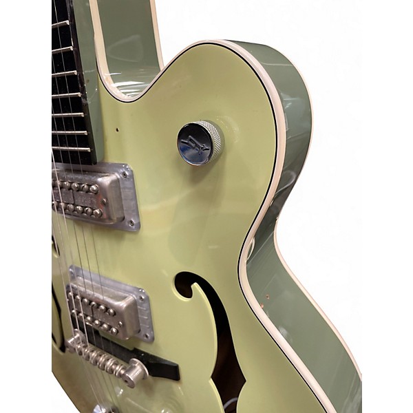 Used Gretsch Guitars G6118T Anniversary Lime Green Hollow Body Electric Guitar