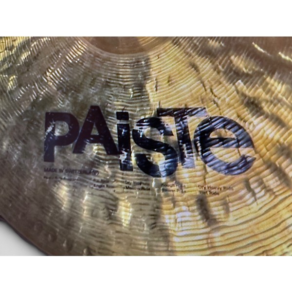 Used Paiste 20in SIGNATURE 20IN DRY RIDE Cymbal