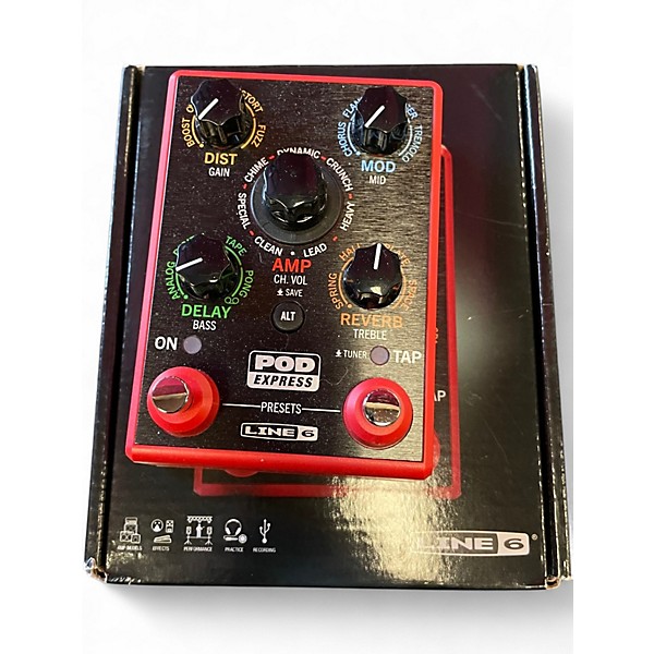 Used Line 6 POD EXPRESS Effect Processor