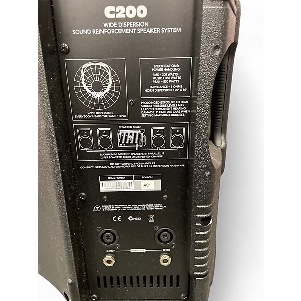 Used Mackie C200 Unpowered Speaker